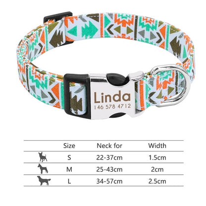 Dog Collar Personalized Pet Collar