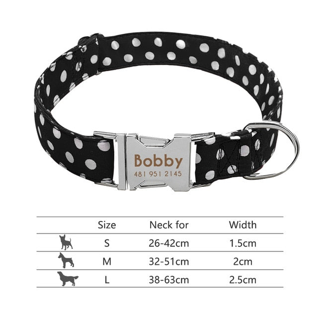 Dog Collar Personalized Pet Collar