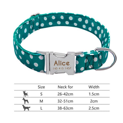 Dog Collar Personalized Pet Collar