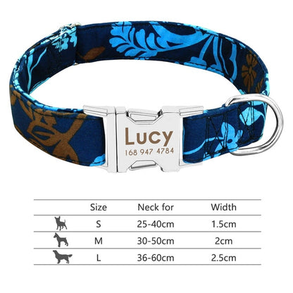 Dog Collar Personalized Pet Collar