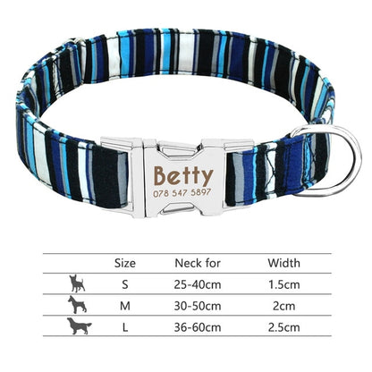 Dog Collar Personalized Pet Collar