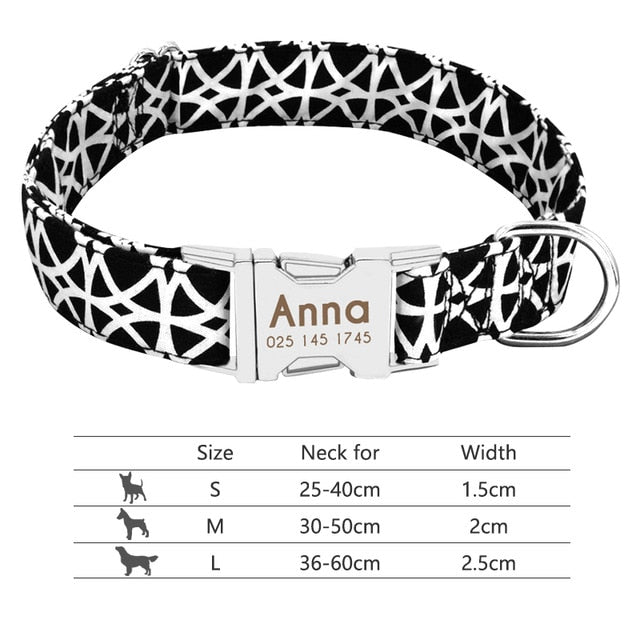 Dog Collar Personalized Pet Collar