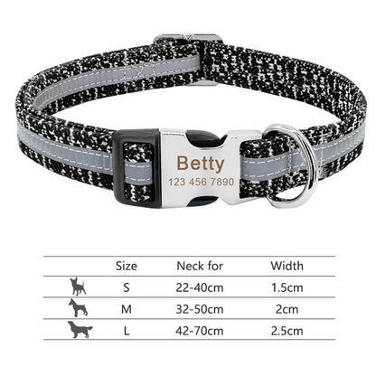 Dog Collar Personalized Pet Collar