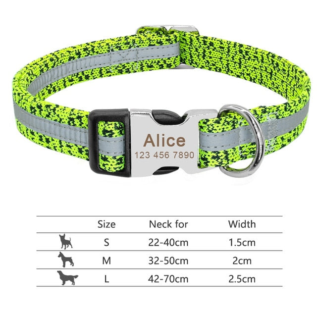 Dog Collar Personalized Pet Collar