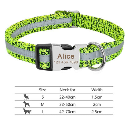 Dog Collar Personalized Pet Collar