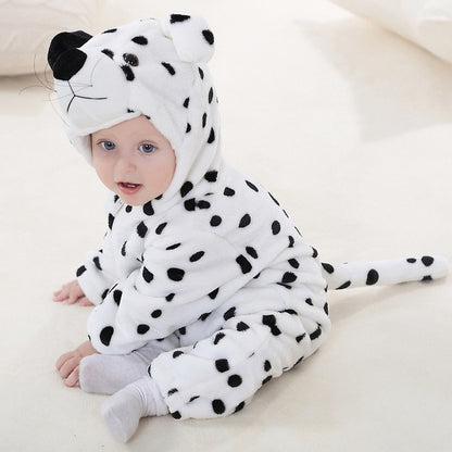 Baby Rompers Winter Kigurumi Lion