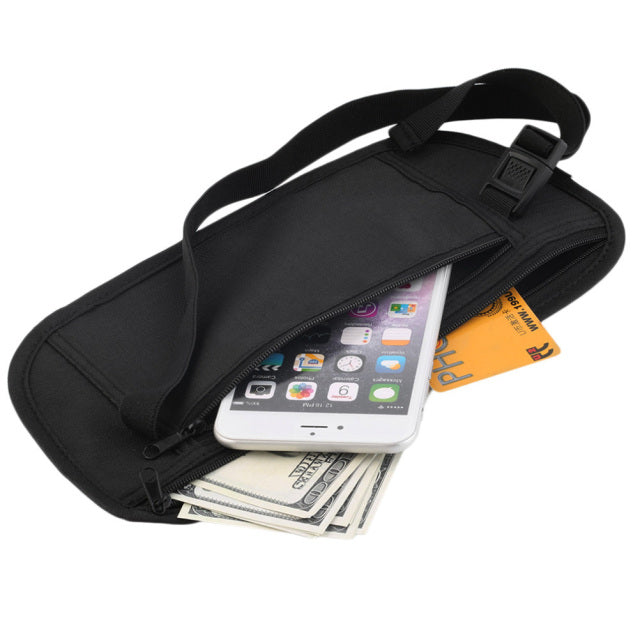 Invisible Travel Waist Packs Pouch