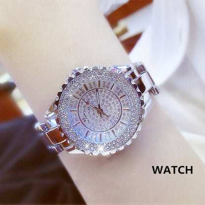 Diamond Quartz Ladies Watch