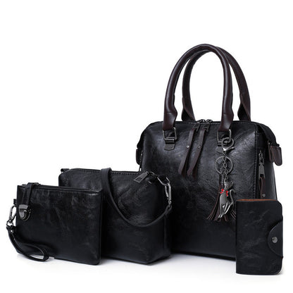 4 pcs /Set High Quality Ladies Handbag