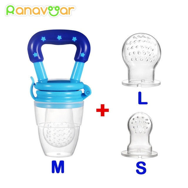 Baby Nipple Fresh Food Fruit Milk Feeding Bottle