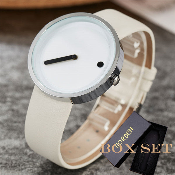 Unique Gift Cool Minimalist Style Wristwatch Stainless Steel