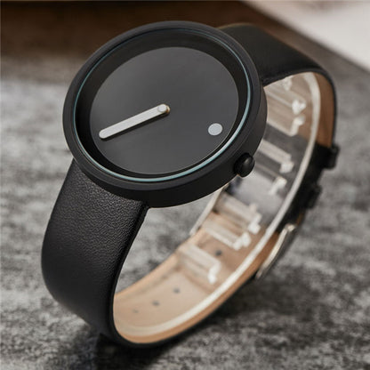 Unique Gift Cool Minimalist Style Wristwatch Stainless Steel