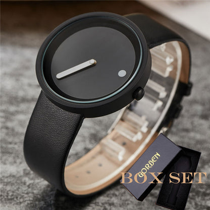 Unique Gift Cool Minimalist Style Wristwatch Stainless Steel