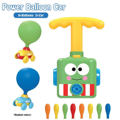 New Power Balloon Car Toy Inertial Power