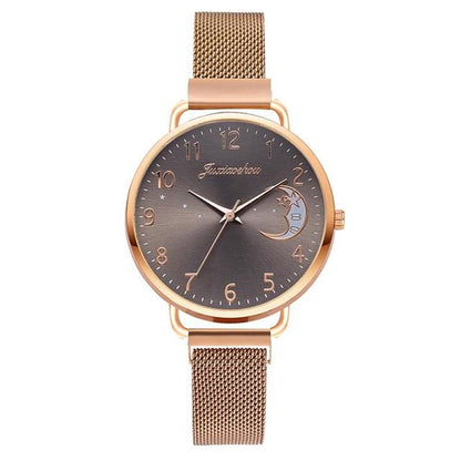 Rose Gold Mesh Strap  Watch