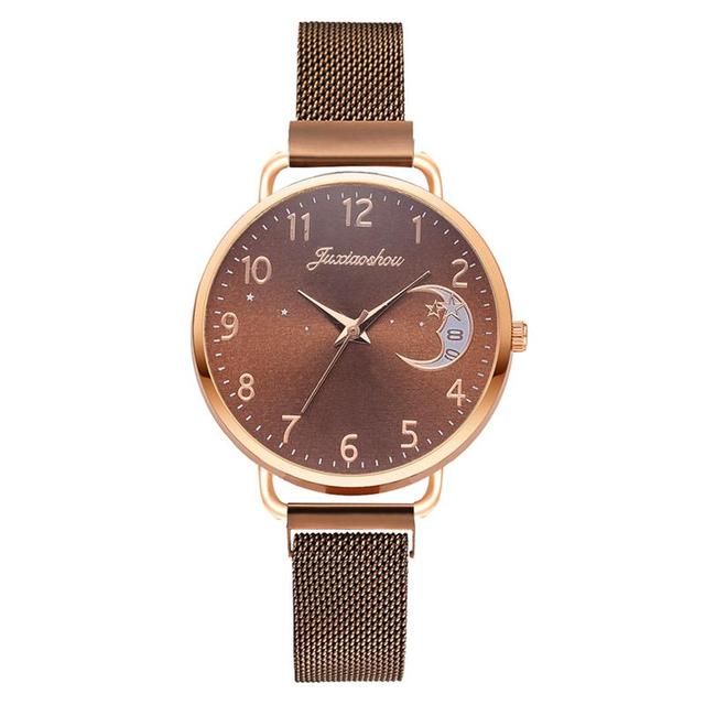 Rose Gold Mesh Strap  Watch