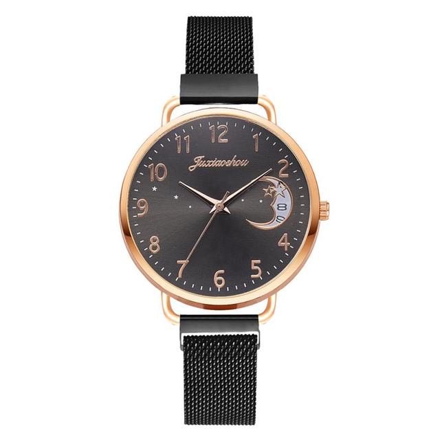 Rose Gold Mesh Strap  Watch