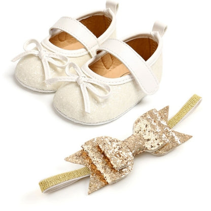 Sequins Baby Shoes Leather Toddler