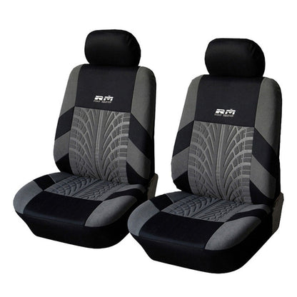 Full Car Seat Covers Set Universal Polyester Fabric