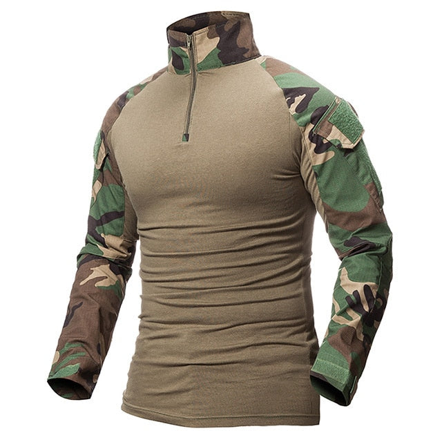 ReFire Gear Men Army Tactical T shirt