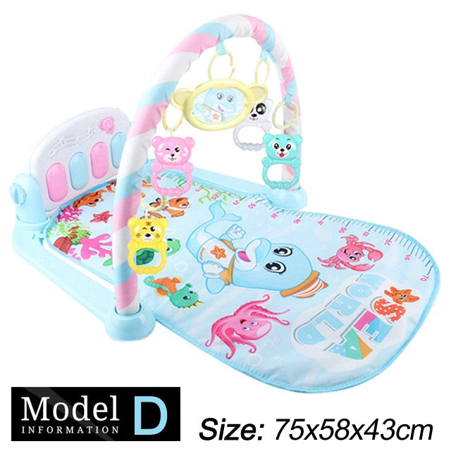 Play Mat With Piano Keyboard Baby