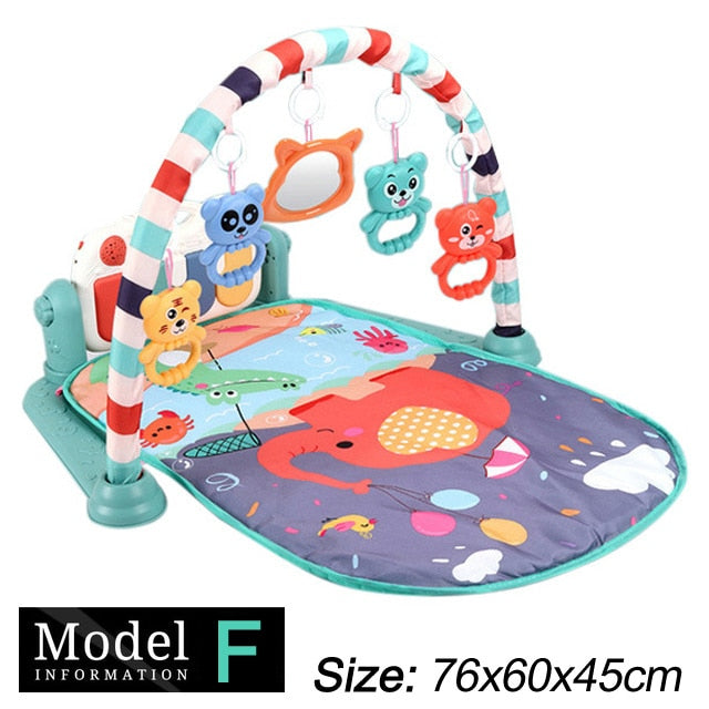 Play Mat With Piano Keyboard Baby