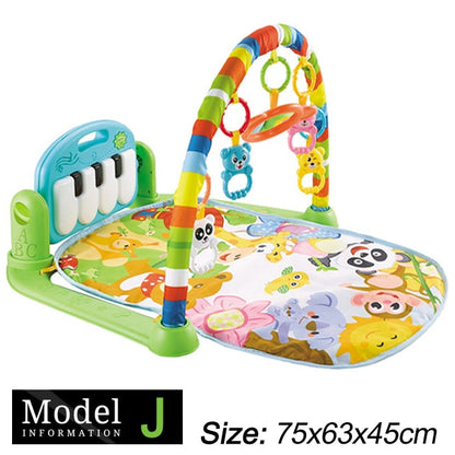 Play Mat With Piano Keyboard Baby