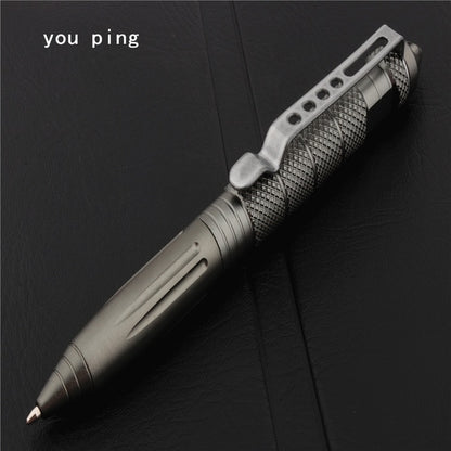 High quality Metal Colour Tactical defense pen School student office Ballpoint pens