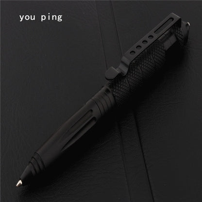 High quality Metal Colour Tactical defense pen School student office Ballpoint pens