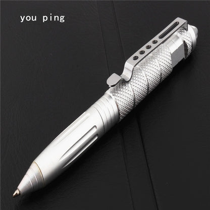 High quality Metal Colour Tactical defense pen School student office Ballpoint pens