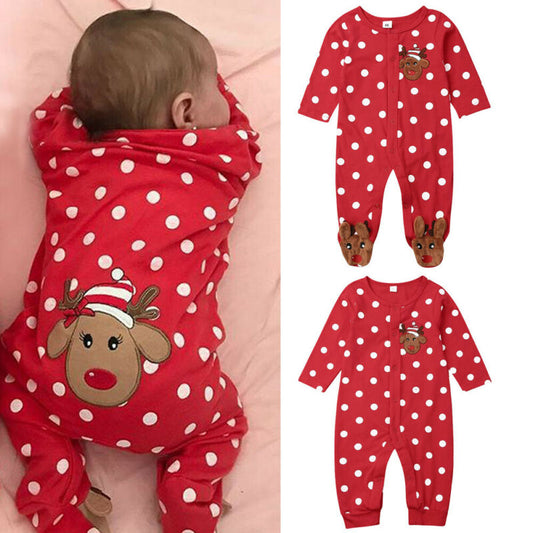 Christmas Baby Boy Romper Girl Clothe