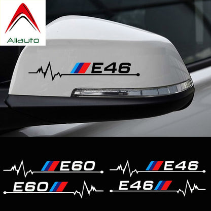 Aliauto 2 X Car Rearview Mirror Sticker