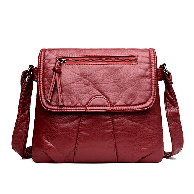 High Quality Cross body Bag Soft PU Leather