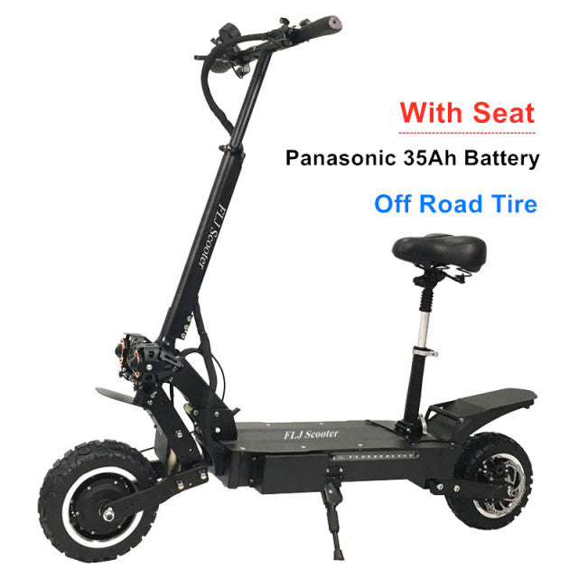 Dual Motor Electric Scooter with On Roand