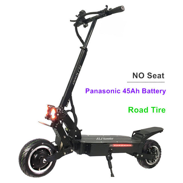 Dual Motor Electric Scooter with On Roand