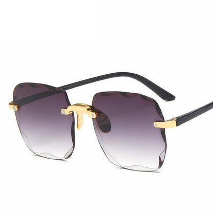 Fashion Brand Designer Square Sunglasses