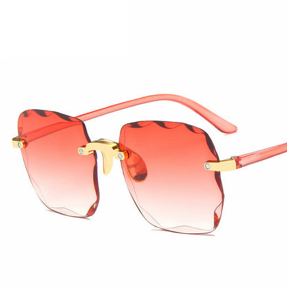 Fashion Brand Designer Square Sunglasses