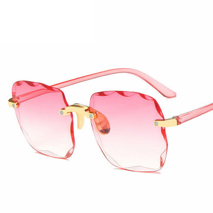 Fashion Brand Designer Square Sunglasses