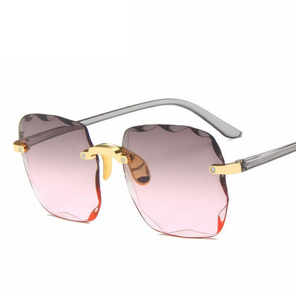 Fashion Brand Designer Square Sunglasses