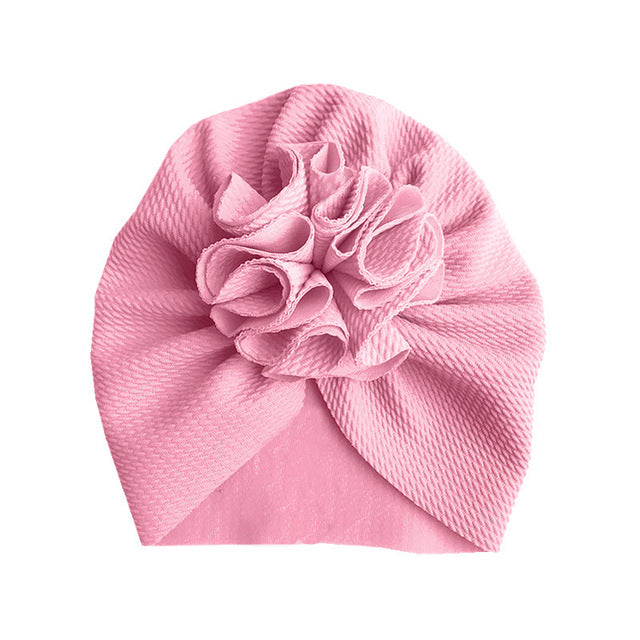 Cute Flower Baby Hat Toddler Turban Infant Head