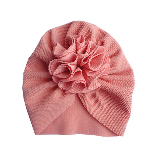 Cute Flower Baby Hat Toddler Turban Infant Head