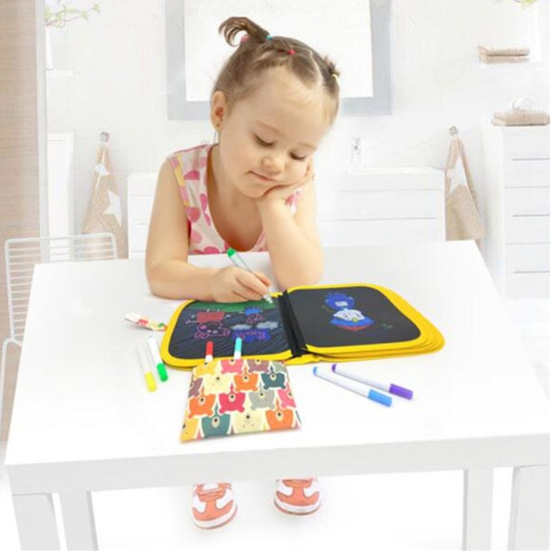 Portable Soft Chalk Drawing Board Baby