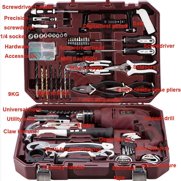 Hand Tool Set General Household Repair