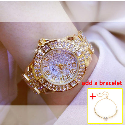 Diamond Gold Watch