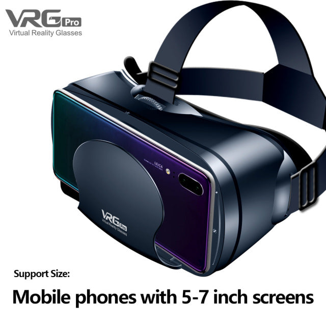 Helmet Virtual Reality VR Glasses For 5 To 7 Inch Smartphones