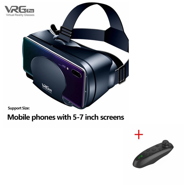 Helmet Virtual Reality VR Glasses For 5 To 7 Inch Smartphones