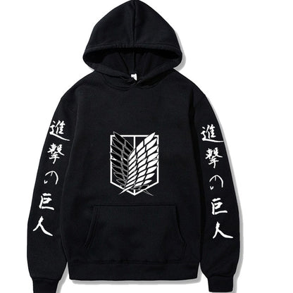 Attack on Titan Hoodie Fashion Pullovers Casaul Tops