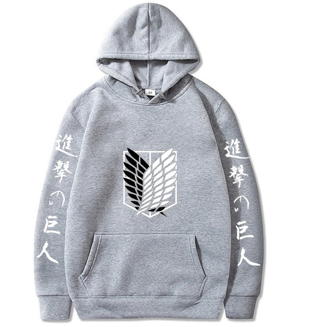 Attack on Titan Hoodie Fashion Pullovers Casaul Tops