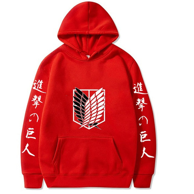 Attack on Titan Hoodie Fashion Pullovers Casaul Tops