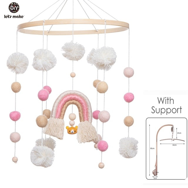 Baby Rattles Crib Mobiles Toy Bed Bell